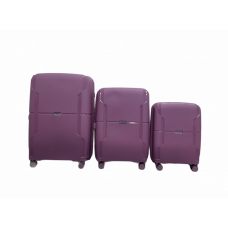 Комплект валіз Airtex 245 колір фіолетовий
