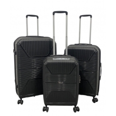 Комплект валіз Worldline Airtex 291 колір чорний