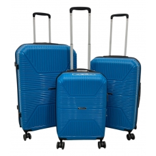Комплект валіз Worldline Airtex 291 колір синій