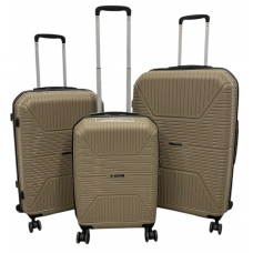 Комплект валіз Worldline Airtex 291 колір шампань