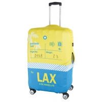 Чохол для валізи Airtex 337/LAX різнокольоровий розмір середній M