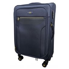 Валіза Worldline Airtex 616 колір темно-синій розмір середній M