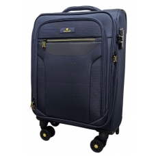 Валіза Worldline Airtex 616 колір темно-синій розмір маленький S