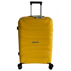 Валіза Worldline Airtex 288 колір жовтий розмір великий L